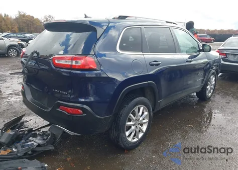 2015 Jeep Cherokee Limited z USA, uszkodzony, nr VIN 1C4PJMDS8FW584037